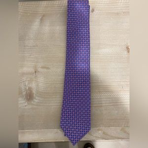 Saks fifth Avenue blue pattern tie